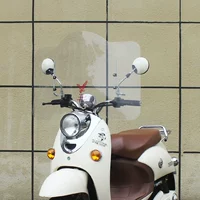 Xe máy xe điện kính chắn gió PC kính chắn gió HD kính chắn gió trong suốt scooter kính chắn gió phía trước phổ kính chắn gió lead