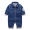 Sơ sinh denim jumpsuit thủy triều 6-12 tháng bé quần áo dài tay mùa xuân và mùa thu bé ra ngoài phục vụ mùa thu quần áo