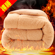 Chiên chăn quilt mùa đông lõi dày ấm 8 kg ký túc xá sinh viên mùa đông 1.5 m đơn đôi quilt 1.8 m