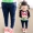 Trẻ em mặc 2019 mẫu mùa xuân và mùa thu cô gái quần jean trẻ em lớn trẻ em quần bé chân mỏng quần dài giản dị thủy triều - Quần