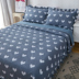 Hàn Quốc ren bông giường bao gồm duy nhất mảnh bông dày quilted khăn trải giường không trượt giường bìa rửa quilt duy nhất ba mảnh Trải giường
