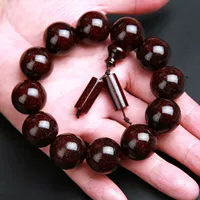 Ấn độ lobular rosewood vòng đeo tay 2.0 vật liệu cũ đầy đủ của Venus cao dầu chặt chẽ hạt 108 nam và nữ hạt vòng đeo tay vòng tay vàng nam