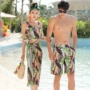 Cặp đôi mới bơi đồ bơi chia ba mảnh che ngực nhỏ suối nước nóng khu nghỉ dưỡng bãi biển cặp đôi bơi lội đồ đôi mặc đi biển	