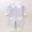 Quần áo trẻ sơ sinh mùa xuân và mùa thu Quần áo cotton đôi leo núi 0-3-6 tháng ra quần áo trẻ em - Áo liền quần ao so sinh be trai