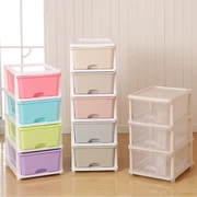 Lớp nhựa ngăn hộp lưu trữ hộp lưu trữ thêm lớn ngăn kéo dày tủ rộng 35cm hoàn thiện - Cái hộp