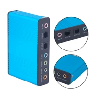USB5.1 Звуковая карта Внешнее независимое оптическое волокно кармическое звуковая коробка Walkman notebong notures hourne dts5.1