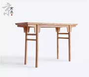 Vỏ gỗ nguyên bản cũ Elm đơn giản, đầu phẳng mới của Trung Quốc, một số bàn hiên cho nội thất Shentai Hall - Bàn / Bàn