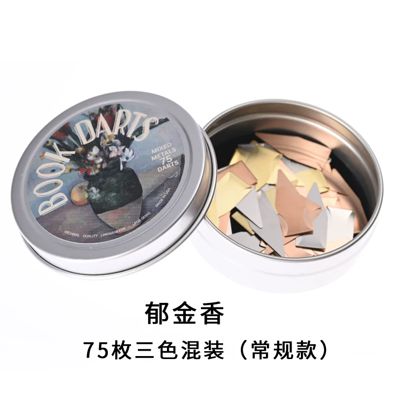 Импортированные книжные закладки Creative Customization Simple Metal Bookmark Literary Fresh Classical Chinese Student For use