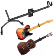 Guitar treo tường nghiêng giá điện guitar hiển thị đứng bass ukulele rack IKEA nhạc cụ lưu trữ giá - Phụ kiện nhạc cụ