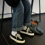 2018 mới giày vải hoang dã nữ sinh viên phiên bản Hàn Quốc của Harajuku ulzzang retro cổng gió chic những người yêu thích giày giầy thể thao nữ đế cao
