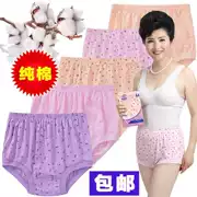 Đàn ông và phụ nữ trung niên và già, quần sịp vải cổ điển, quần short lớn, mô hình cũ, tất cả bằng cotton, bàn chân phẳng, đồ lót