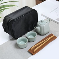Портативный чайный сервиз, уличная портативная сумка для путешествий, чашка, заварочный чайник, сделано на заказ