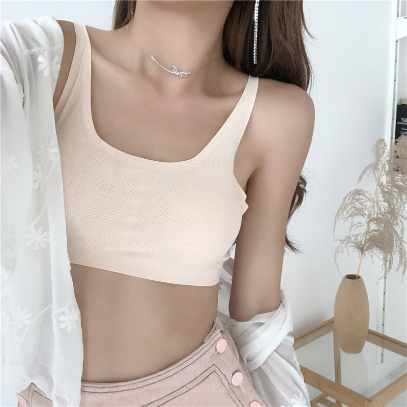实拍 实价 夏季小性感美背修身显瘦抹胸裹胸文胸学生小背心内衣女