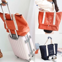 Du lịch lưu trữ túi có thể được treo cổ hành lý xe đẩy lever xách tay giày đồ lót quần áo túi lưu trữ đa chức năng túi du lịch vali kéo pediasure