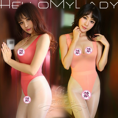 透明女士紧身衣高叉连体衣开档比基尼泳衣性感超薄内衣-淘宝网