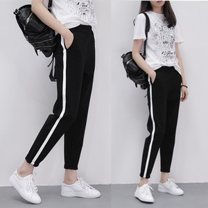 Kích thước lớn của phụ nữ quần mùa hè 200 pound chất béo mm hậu cung quần thể thao quần của phụ nữ quần lỏng phần mỏng cộng với phân bón để tăng quần âu