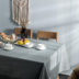 Bắc âu dày bông và vải lanh màu rắn khăn trải bàn vải khăn trải bàn nhỏ tươi bàn cà phê vải hình chữ nhật bảng vải đơn giản hộ gia đình Khăn trải bàn