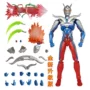 Zero Ultraman đồ chơi hành động khớp siêu di động Zeta Galaxy Gedt Liga mô hình phù hợp với âm thanh và ánh sáng
