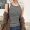 2018 mùa hè mới Hàn Quốc phiên bản của hoang dã slim slimming không tay halter treo strapless áo sơ mi nữ áo sơ mi vest