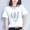 Áo sơ mi nữ tay dài mùa hè 2019 mới in hoạt hình Hàn Quốc phiên bản Hàn Quốc của học sinh lỏng lẻo Áo sơ mi nửa tay hoang dã cỡ lớn quần áo nữ - Áo phông áo phông ngắn tay