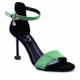 Giày cao gót nữ đế xuồng mùa hè 2020 từ mới khóa giữa giày cao gót nữ Giày cao gót hở gót đẹp - Sandal