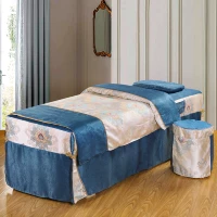 giường tinh khiết vẻ đẹp bedspread denim cao cấp phong cách châu Âu nhỏ gọn thẩm mỹ viện đặt đặc biệt bedspread Body Massage custom-made - Trang bị tấm các mẫu ga giường spa