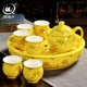 Golden Tenghua из восьми частей (с чайной тарелкой) C8-13