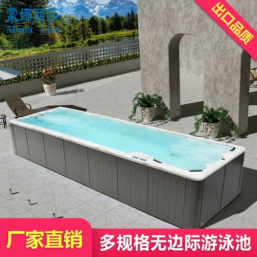 Мона Лиза Домашняя Крыша Открытый Серфинг Массаж Бесконечная Циркуляция Интеллектуальный Бесконечный Бассейн с Постоянной Температурой