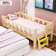 Trẻ em công chúa giường trẻ em giường đơn lớp 1 m trẻ em giường với hộ lan tôn sóng cậu bé cô gái rắn giường gỗ cot