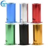 Новый 55 -миллиметровый все -алюминиевый девять -малый 9 -пинный электронный трубопроводный щит защитный крышку 12AX7 12AT7 12AU7