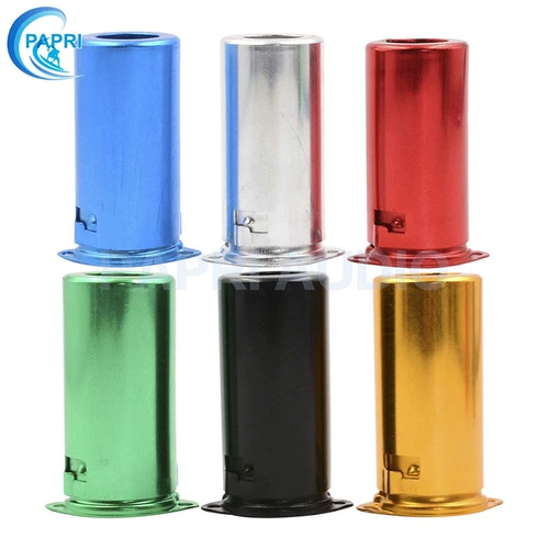 Новый 55 -миллиметровый все -алюминиевый девять -малый 9 -пинный электронный трубопроводный щит защитный крышку 12AX7 12AT7 12AU7