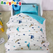 Trẻ em bé len ấm áp mùa đông bộ đồ giường bé vườn ươm quilt ba mảnh nap lõi có thể được tùy chỉnh với Nệm - Bộ đồ giường trẻ em