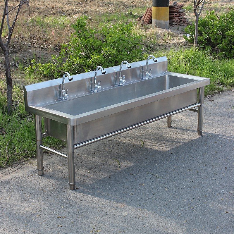 不锈钢幼儿园洗手池水池洗漱池洗菜池洗碗池盥洗池不锈钢水槽定制商品