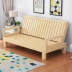 Rắn gỗ phòng khách sofa giường đa chức năng kép sử dụng có thể gập lại 1.21.5 đôi m đơn, giường tiết kiệm không gian căn hộ nhỏ - Ghế sô pha ghế sofa cafe Ghế sô pha