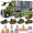 Hợp kim quá khổ xe mô hình đồ chơi đặt xe tải trẻ em xe mô phỏng xe tải container vận chuyển - Chế độ tĩnh mô hình máy bay trực thăng hợp kim