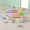 Bàn màu ghế học sinh đào tạo bàn ghế kết hợp đồ nội thất trường học hình thang bàn tư vấn lớp nghệ thuật trẻ em bàn nghệ thuật - Nội thất giảng dạy tại trường