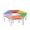 Bàn màu ghế học sinh đào tạo bàn ghế kết hợp đồ nội thất trường học hình thang bàn tư vấn lớp nghệ thuật trẻ em bàn nghệ thuật - Nội thất giảng dạy tại trường