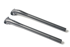 Подседельный штырь 正品temani特玛尼 全碳纤维圆头后飘坐管 山地公路自行车25.4坐杆