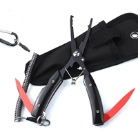 QSDK Рыбалка Pliers с ножом и ножом, Luya Bait Pest, PE проволочные ножницы для рыбалки Рыбалки.