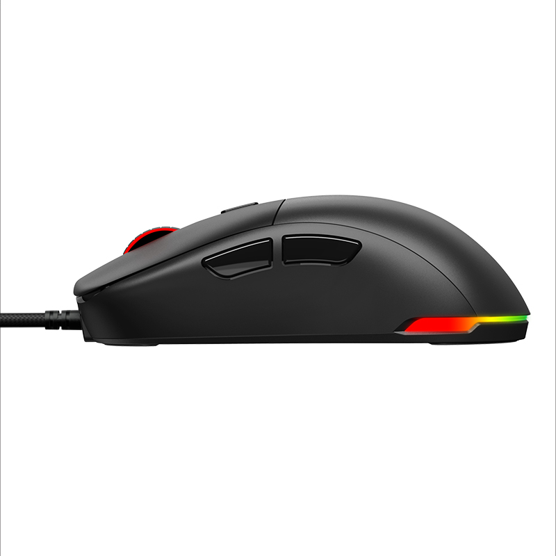 Black【 official be run directly by a manufacturer 】 TWO because  mouse wired game Electronic competition Eat chicken  reverent Umbrella rope 3389