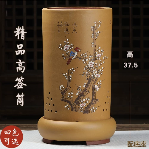 Yixing Purple Sand Pot Orchid Basin Basin Boutique High -end Lange Langling Start Crims и празднование старые кучи супер высокие цветочные горшок чистый склад