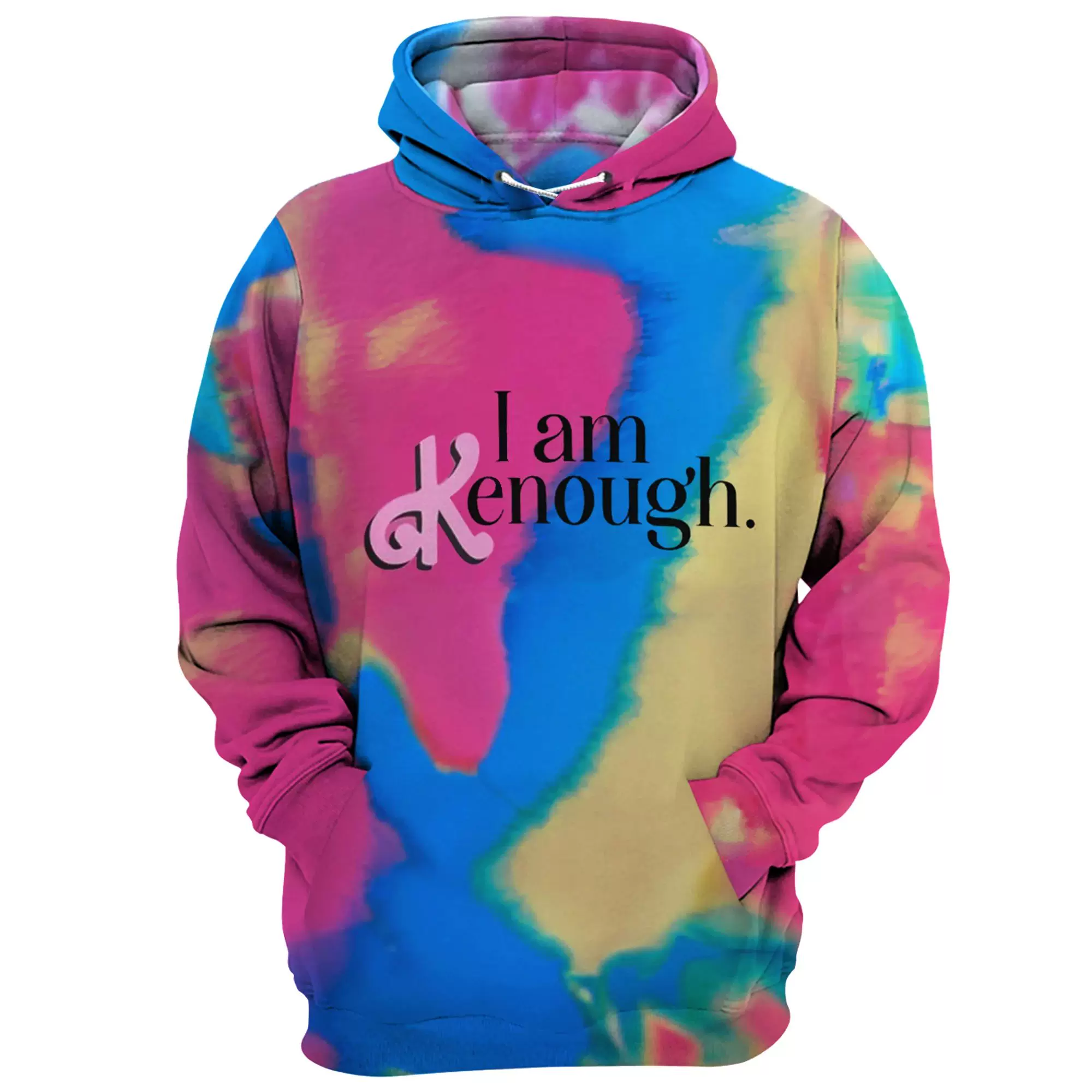 Худи унисекс I Am Kenough, толстовка с капюшоном повседневная