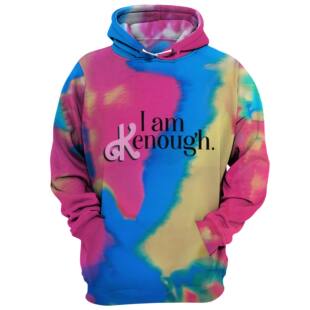 Худи унисекс I Am Kenough, толстовка с капюшоном повседневная