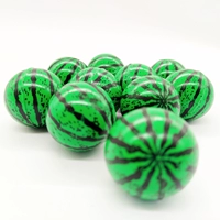 № 32 Зеленый арбузный пластиковый шар 100 упаковка