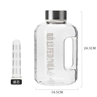 2.2L Прозрачная модель теплостойчивости элемента фильтра