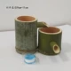 Две бамбуковая трубка, протекающая вода 9см-11 см. Внешний диаметр