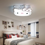 Современный и минималистичный креативный мультяшный потолочный светильник для мальчиков и девочек для спальни, защита глаз