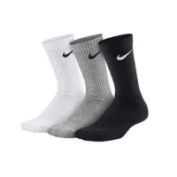 【Высокая трубка 3 двойные упаковки】 Черно -белый серый