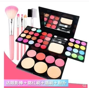 Authentic Kids Day Hiệu suất Latin Dance Giai đoạn Trang điểm Hộp Trang điểm Đa chức năng Pearlescent Eye Shadow Box Set - Bộ sưu tập trang điểm