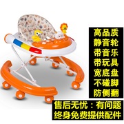 Baby Walker Xe đẩy Rollover đa chức năng Scooter Baby Walker 6 7-18 tháng có thể gập lại